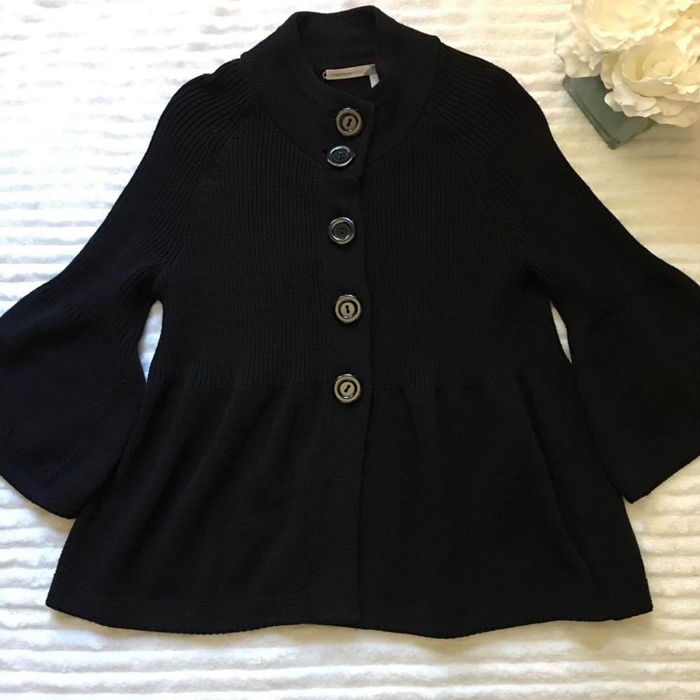 Classiques Entier Black Cardigan Size M
